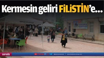 Kermesin geliri Filistin&rsquo;e&hellip;