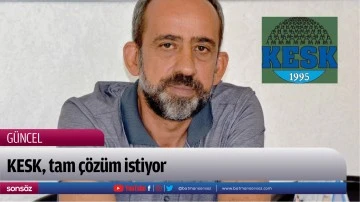 KESK, tam &ccedil;&ouml;z&uuml;m istiyor