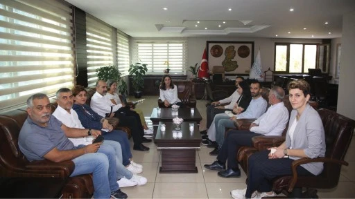 KESK ve BTS heyeti Batman&rsquo;daydı