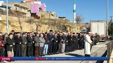 Kıbrıs Gazisi Mardin'de son yolculuğuna uğurlandı