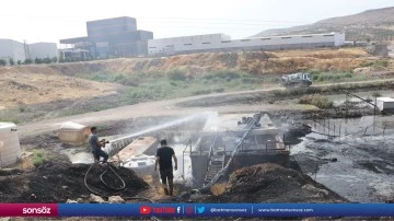 Kilis OSB&rsquo;de otluk alanda &ccedil;ıkan yangın s&ouml;nd&uuml;r&uuml;ld&uuml;