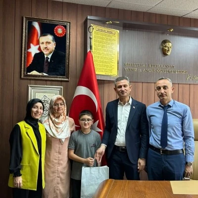 Kilis'te 5. sınıf &ouml;ğrencisi bursluluk sınavında 500 tam puan aldı