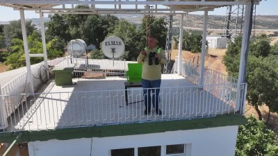 Kilis'te 850 metre rakımda "yeşil vatan" n&ouml;beti tutuyor