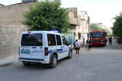 Kilis'te evde &ccedil;ıkan yangın s&ouml;nd&uuml;r&uuml;ld&uuml;