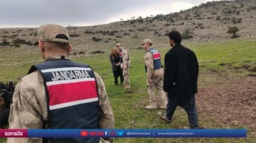 Kilis'te kaybolan k&uuml;&ccedil;&uuml;kbaş hayvanları jandarma buldu