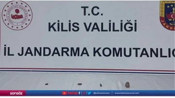 Kilis'te tarihi eser niteliğinde 4 obje ele ge&ccedil;irildi