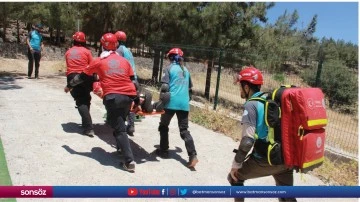 Kilis'te UMKE olası afetlere karşı tatbikat yaptı