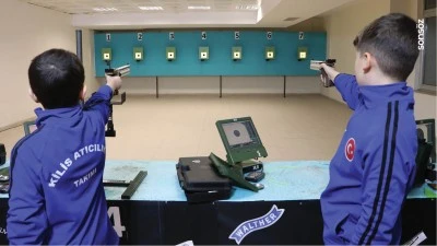 Kilisli gen&ccedil; atıcılar, milli sporcu olmak i&ccedil;in "hedefe kilitlendi"