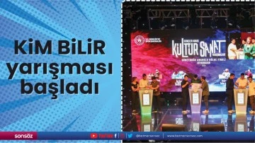 Kim bilir yarışması başladı