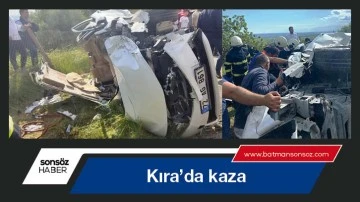 Kıra&rsquo;da kaza