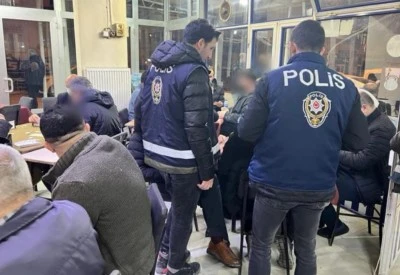 Kıraathaneler denetlendi