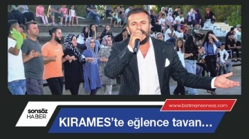 KIRAMES&rsquo;te eğlence tavan&hellip;