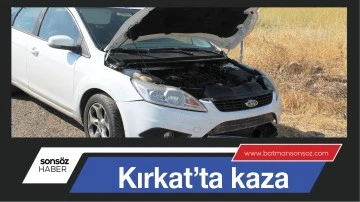 Kırkat&rsquo;ta kaza