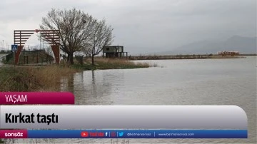 Kırkat taştı