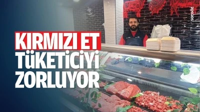 Kırmızı et, t&uuml;keticiyi zorluyor