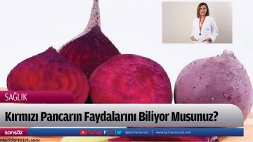 Kırmızı Pancarın Faydalarını Biliyor Musunuz?