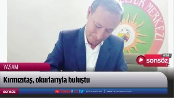 Kırmızıtaş, okurlarıyla buluştu