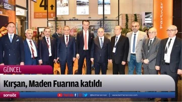 Kırşan, Maden Fuarına katıldı