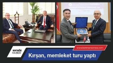 Kırşan, memleket turu yaptı
