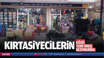 Kırtasiyecilerin g&ouml;z&uuml; yeni okul sezonunda
