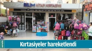 KIRTASİYELER HAREKETLENDİ