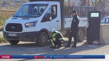 Kış lastiği denetimi yapıldı