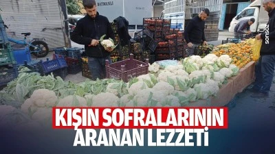 Kışın sofralarının aranan lezzeti