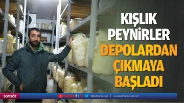 Kışlık peynirler depolardan &ccedil;ıkmaya başladı