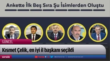 Kısmet &Ccedil;elik, en iyi il başkanı se&ccedil;ildi
