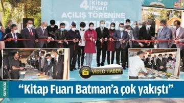 &ldquo;KİTAP FUARI BATMAN&rsquo;A &Ccedil;OK YAKIŞTI&rdquo;