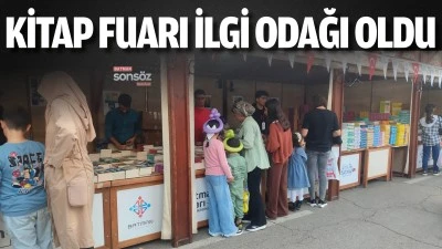 Kitap Fuarı ilgi odağı oldu