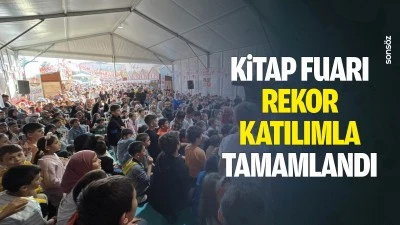 Kitap Fuarı rekor katılımla tamamlandı