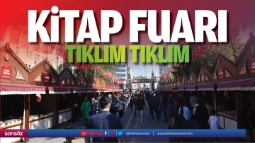 Kitap fuarı tıklım tıklım&hellip;