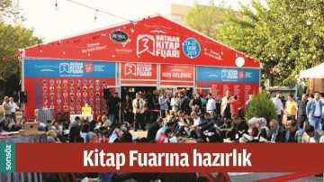 KİTAP FUARINA HAZIRLIK