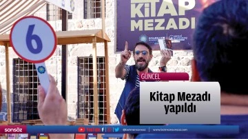 Kitap Mezadı yapıldı