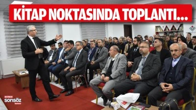 Kitap noktasında toplantı&hellip;