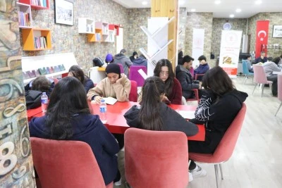 Kitap okuma etkinliği d&uuml;zenlendi