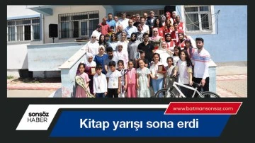 Kitap yarışı sona erdi