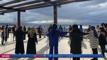 Kız Yurdu öğrencileri Kocaeli'nde kamp yaptı