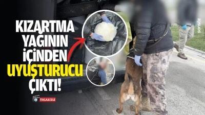 Kızartma yağının i&ccedil;inden uyuşturucu &ccedil;ıktı!