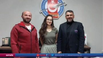 Kızılaslan ve Antrenörü Mehmet Yazar, GGC'yi Ziyaret Etti