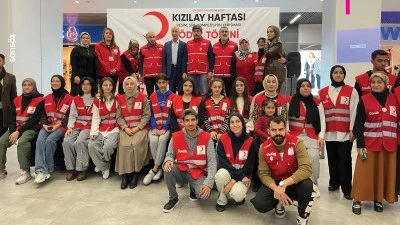 Kızılay Haftası &Ouml;d&uuml;l T&ouml;reni Ger&ccedil;ekleşti