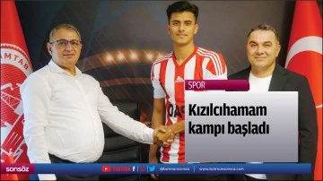 Kızılcıhamam kampı başladı