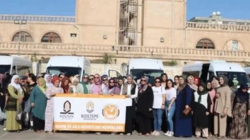 Kızıltepe Belediyesi kursiyer kadınlar için gezi düzenlendi