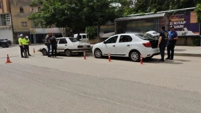 Kızıltepe'de asayiş uygulaması yapıldı
