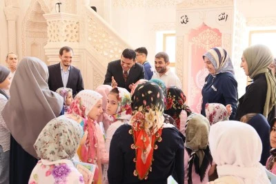 Kızıltepe Kaymakamı Şahin Kur'an kursunu ziyaret etti