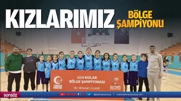 Kızlarımız b&ouml;lge şampiyonu