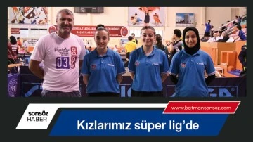Kızlarımız s&uuml;per lig&rsquo;de