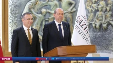 KKTC Cumhurbaşkanı Tatar, Gaziantep'te
