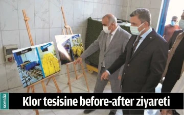 KLOR TESİSİNE BEFORE-AFTER ZİYARETİ